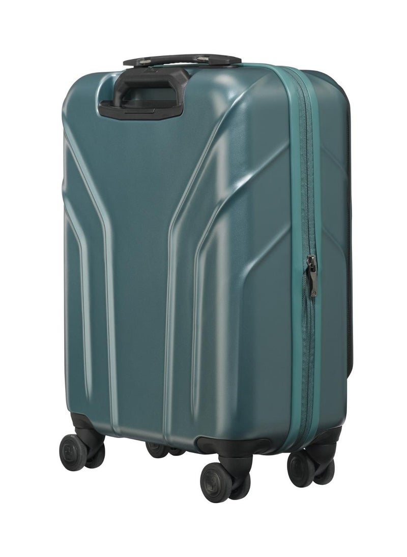 Wenger Amplix Hardside Expandable 55cm Cabin Luggage Trolley Deep Lake  - Image 2
