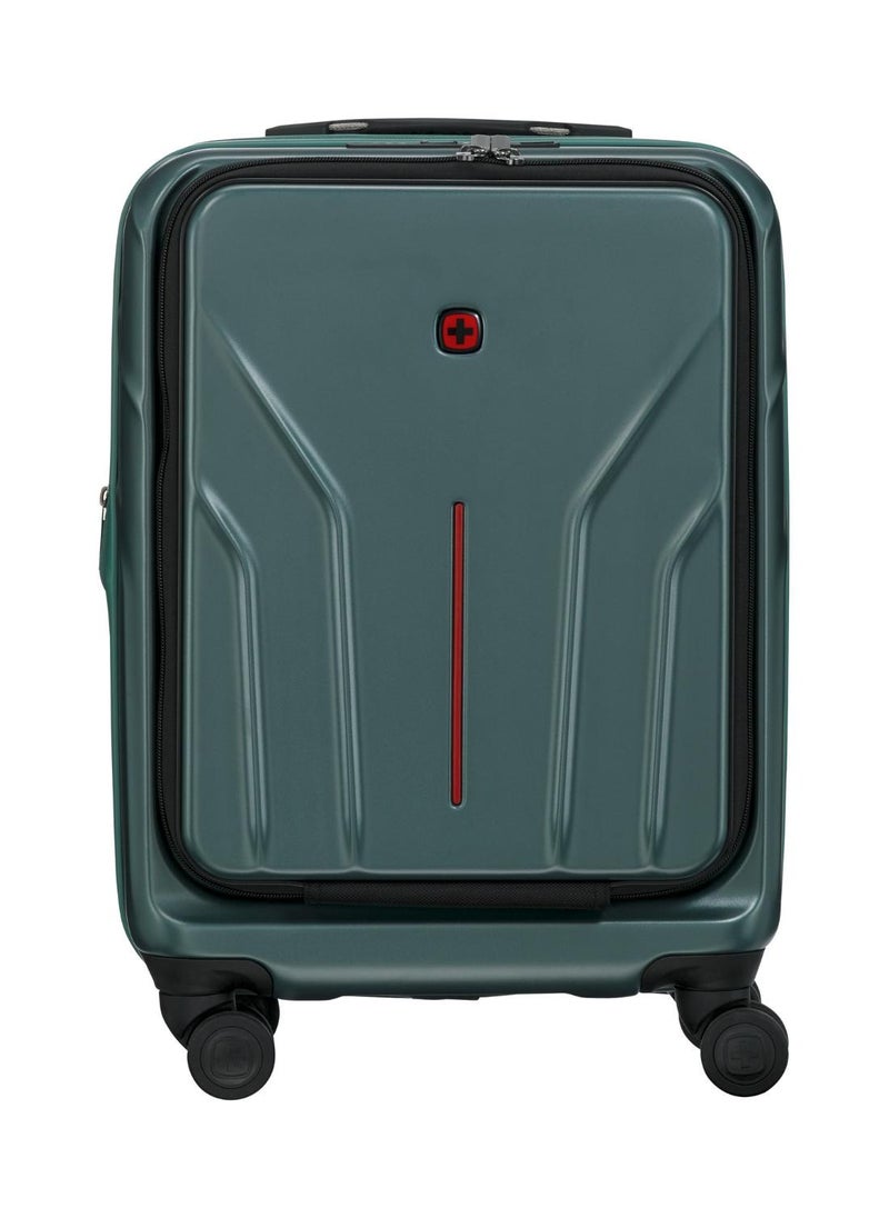 Wenger Amplix Hardside Expandable 55cm Cabin Luggage Trolley Deep Lake  - Image 1