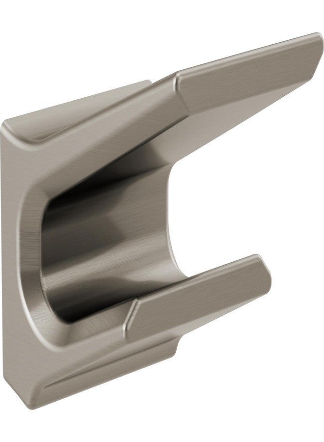 Delta Pivotal (1-Pack) Towel Hooks Brilliance Stainless Steel Double Bathroom Hooks Wall Mounted for Robes & Towels Hand Towel Hook Holder Kitchen, Bathroom Accessories 79936-SS - Image 1