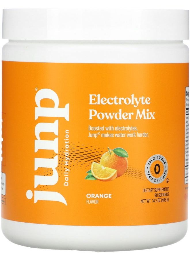 JUNP Electrolyte Powder Mix Orange 14.2 oz (405 g) 
