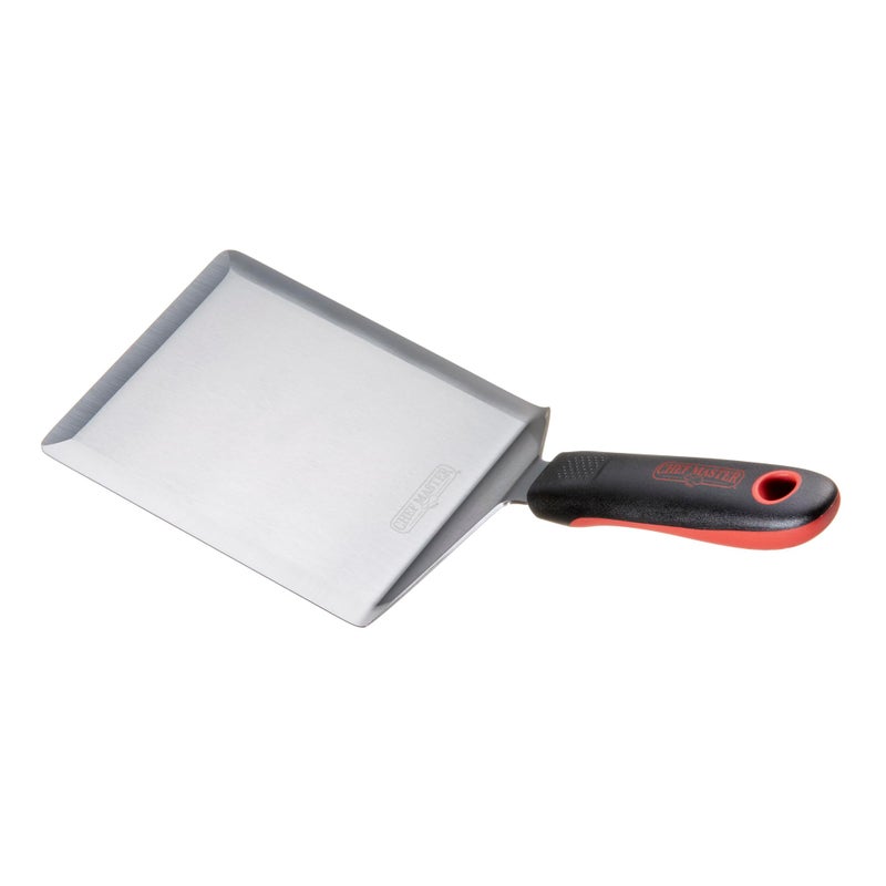 Chef-Master Chef Master 90286 High Heat Extra Heavy Turner Spatula  5.9"" x 4.96"" Blade | Heat Resistant Handle | Slip Resistant Grip | Dishwasher Safe - Image 3