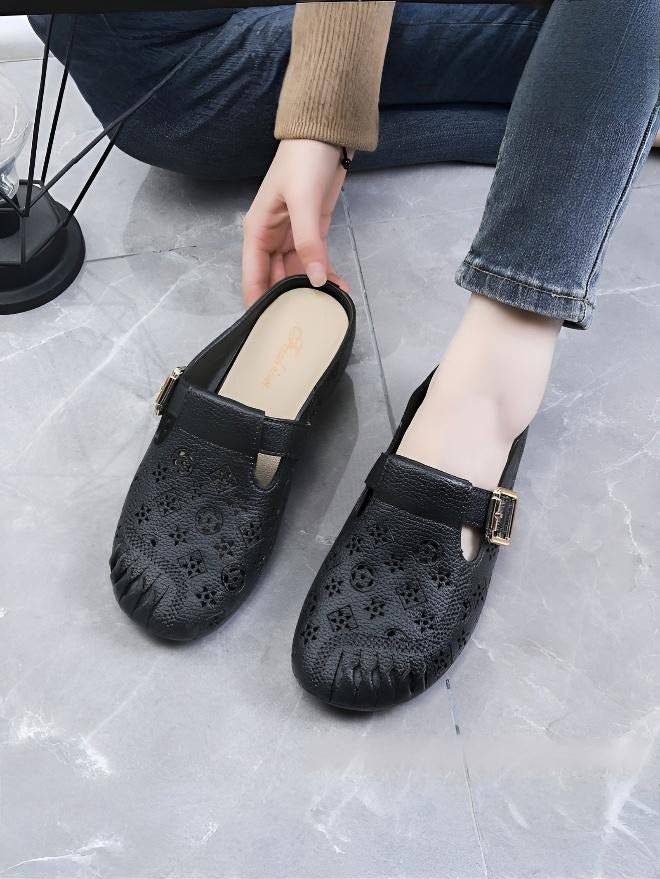 نساء نعال مريحة غير منزلقة ومتهودة | أحذية كلاسيكية خفيفة للاستخدام اليومي - Image 1