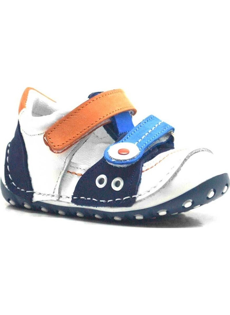 Leather Orange Blue Velcro Summer First Step Shoes - pzsku/ZDA0BE42BCD32FA3BE6BDZ/45/_/1726565597/bd403c95-21e6-47f3-bfb3-3a80205bcf65