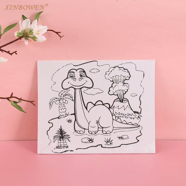 White Oil Drawing Board – Paper Art Supplies for Children and Students - Image 1