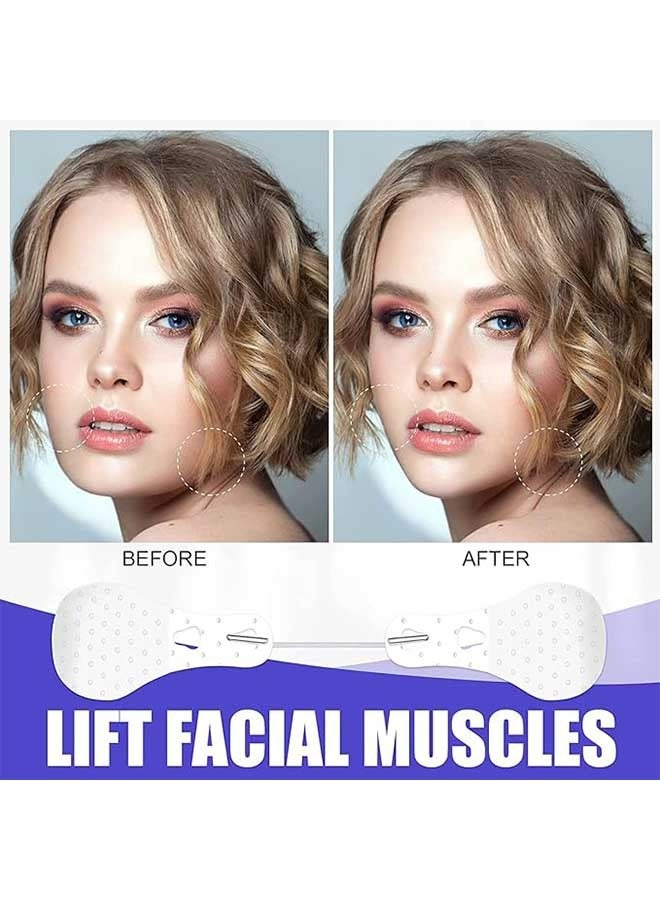 جي أس 40 قطعة من الوجه رفع الشريط ، الوجه رفع الشريط غير مرئية الخامس على شكل الوجه ، رفع الشريط الرقبة والعين مستحضرات التجميل رفع الشريط للماء مرونة الفك المزدوج رفع الشريط ، الشريط 3 قطع من الإناث رفع ال - Image 4