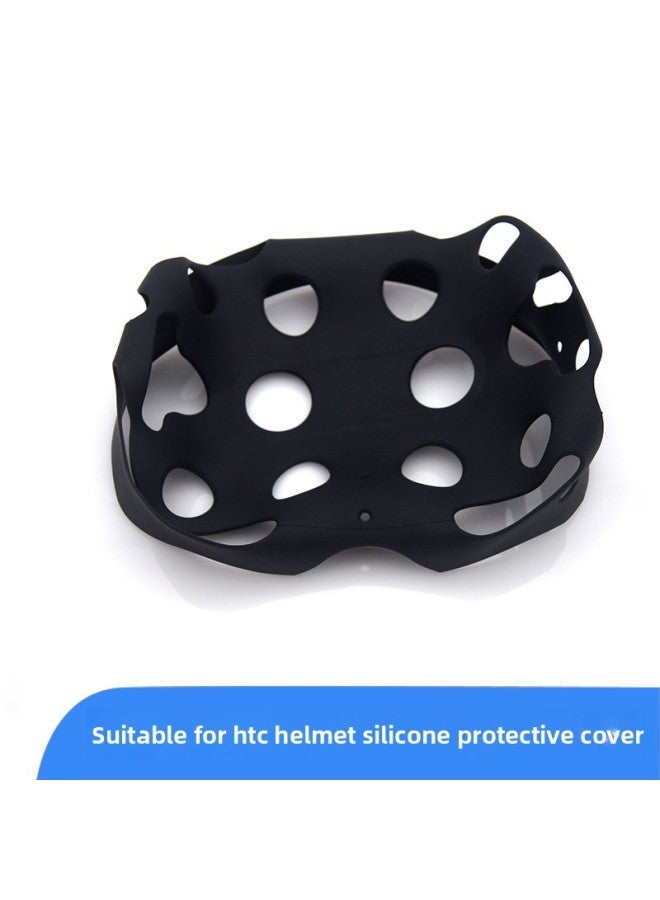 Loquat For Htc Vive Pro Silicone Protective Cover Vr Virtual Glasses Helmet Silicone Protective Cover Manufacturers-Product Color:Red-Model:htc Vive Pro Silicone Sleeve  - Image 3