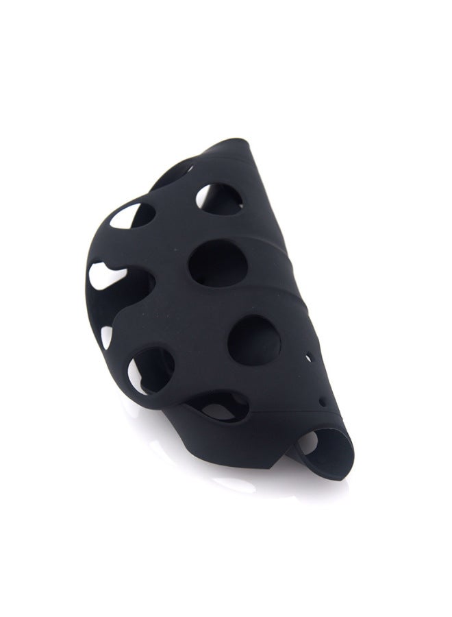Loquat For Htc Vive Pro Silicone Protective Cover Vr Virtual Glasses Helmet Silicone Protective Cover Manufacturers-Product Color:Red-Model:htc Vive Pro Silicone Sleeve  - Image 5