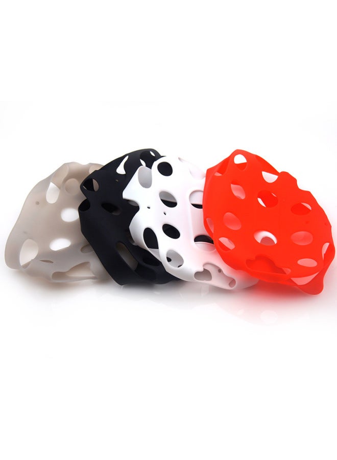 Loquat For Htc Vive Pro Silicone Protective Cover Vr Virtual Glasses Helmet Silicone Protective Cover Manufacturers-Product Color:Red-Model:htc Vive Pro Silicone Sleeve  - Image 4