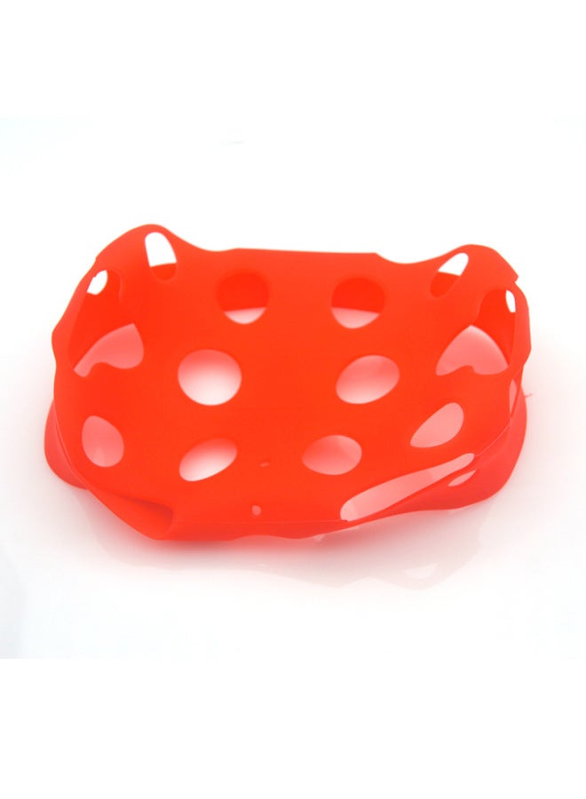 Loquat For Htc Vive Pro Silicone Protective Cover Vr Virtual Glasses Helmet Silicone Protective Cover Manufacturers-Product Color:Red-Model:htc Vive Pro Silicone Sleeve  - Image 1