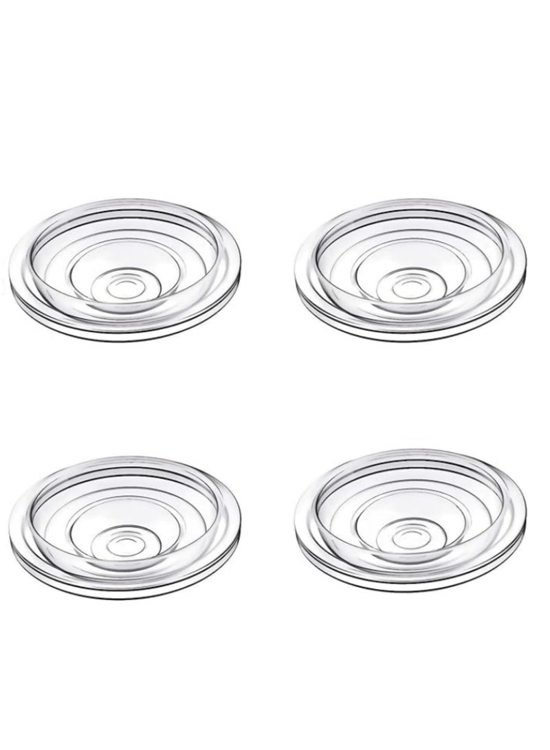 4PCS Silicone Diaphragms for Momcozy S12 Pro/S9 Pro Breast Pump - BPA-Free, Food-Grade Silicone Replacement Parts for Wearable Breast Pumps - Image 1