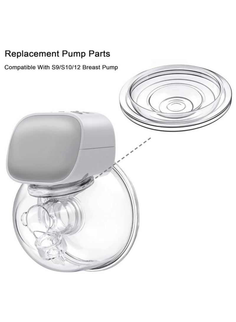 4PCS Silicone Diaphragms for Momcozy S12 Pro/S9 Pro Breast Pump - BPA-Free, Food-Grade Silicone Replacement Parts for Wearable Breast Pumps - Image 3