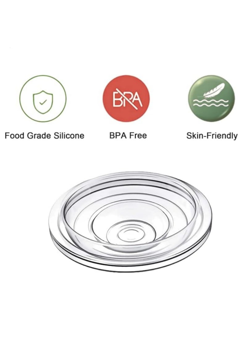4PCS Silicone Diaphragms for Momcozy S12 Pro/S9 Pro Breast Pump - BPA-Free, Food-Grade Silicone Replacement Parts for Wearable Breast Pumps - Image 4