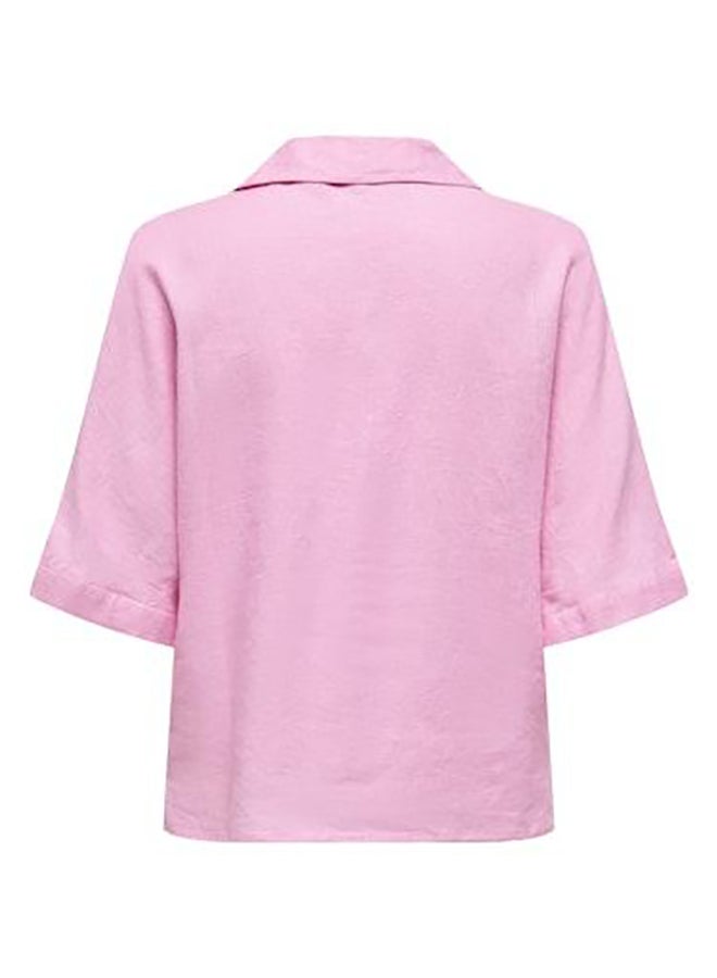 Onlbruxelles Ss Linen Bl Shirt Pnt Noos