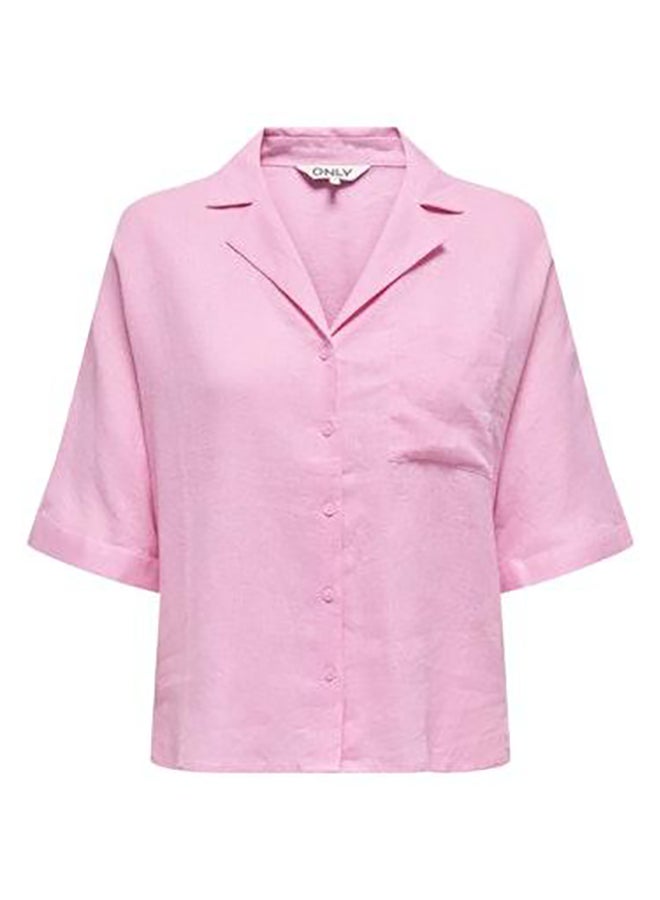 Onlbruxelles Ss Linen Bl Shirt Pnt Noos