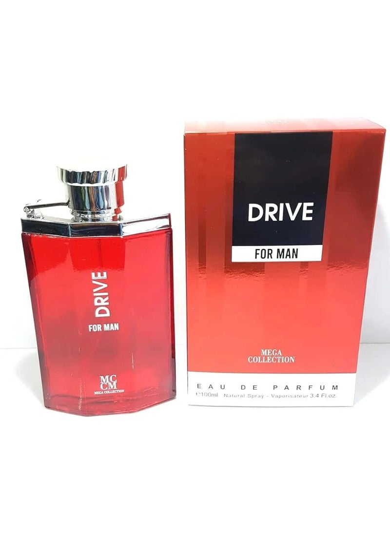 أرض الزعفران عطر أرض الزعفران ميجا كوليكشن درايف أو دو برفيوم 100 مل - عطر يدوم طويلاً للرجال 
