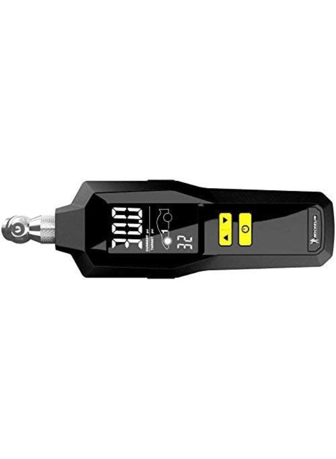 Michelin Programmable Digital Tire Pressure Gauge, Portable Air Pressure Monitor, Accurate Readings, LED Display, Compact, Easy-to-Use, Black - Image 2