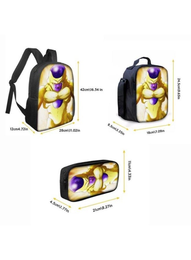 general Common universal printed backpack - three-piece backpack combination (available for students, children, friends on outings, mountain climbing, etc.) - 91 - Image 4