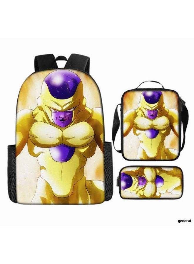 general Common universal printed backpack - three-piece backpack combination (available for students, children, friends on outings, mountain climbing, etc.) - 91 - Image 1