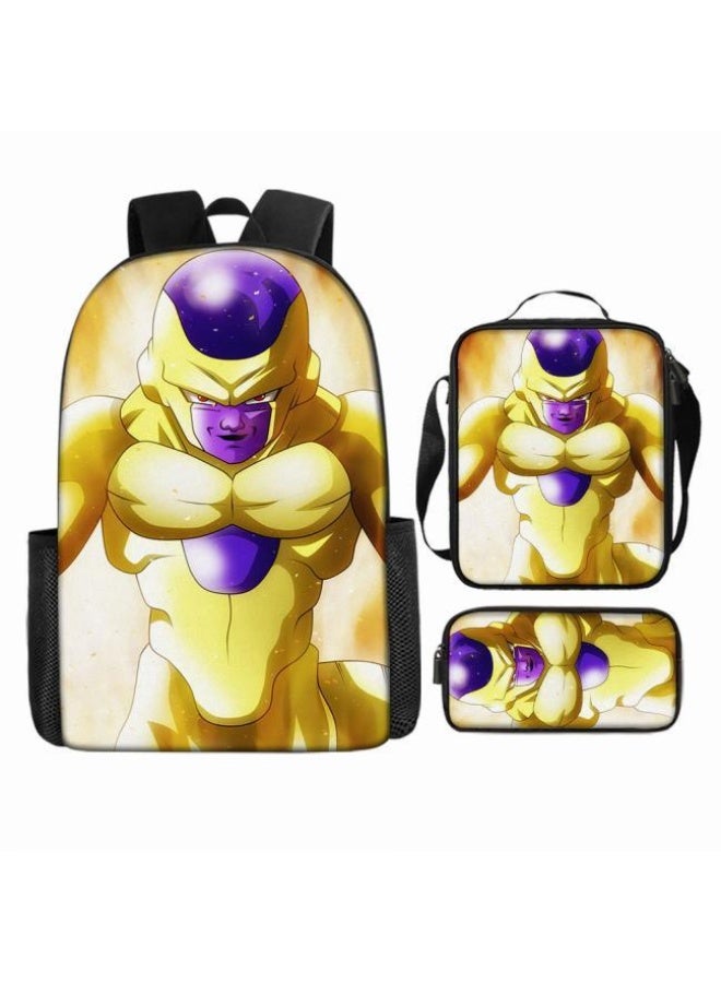 general Common universal printed backpack - three-piece backpack combination (available for students, children, friends on outings, mountain climbing, etc.) - 91 - Image 3