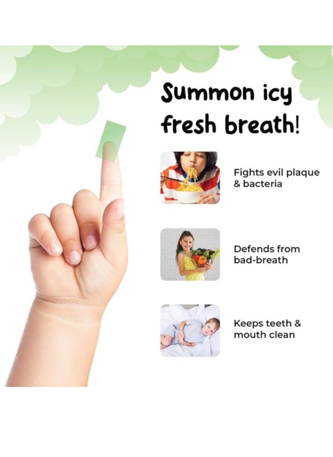 SOUL STRIPS - Rinse Charming Get Icy Fresh Breath Oral strips for kids 30 pieces - Image 1