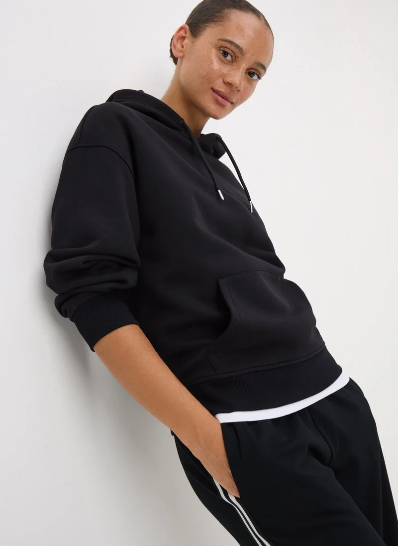 Matalan Black Basic Hoodie