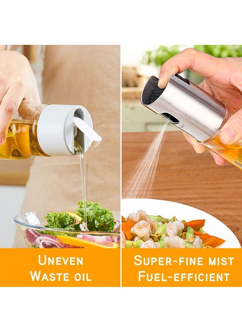 KBDev KBDev Oil Sprayer for CookingOil Spray Bottle Versatile Glass for Cooking Baking Roasting Grilling 100 ML  - Image 4