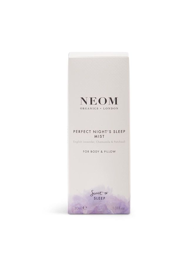 NEOM - Lavender & Chamomile Mist for Body & Pillow, 1 Fl Oz | Perfect Night's Sleep Range | Essential Oils | Pillow Mist - Image 4
