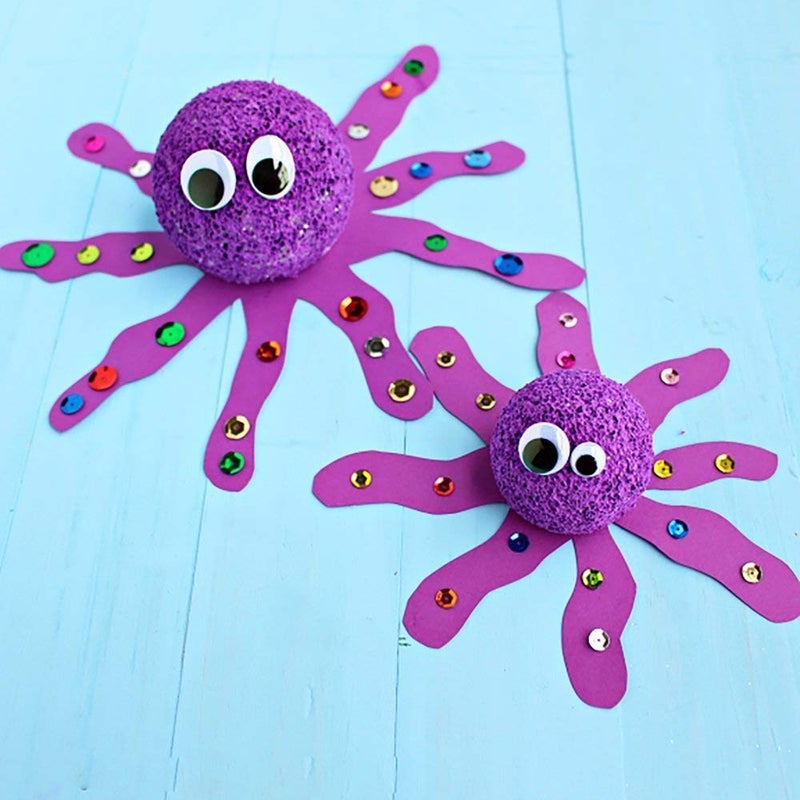 DECORA 6mm Round Wiggly Toy Eye with Self-Adhesive 1000 Pieces - Image 5