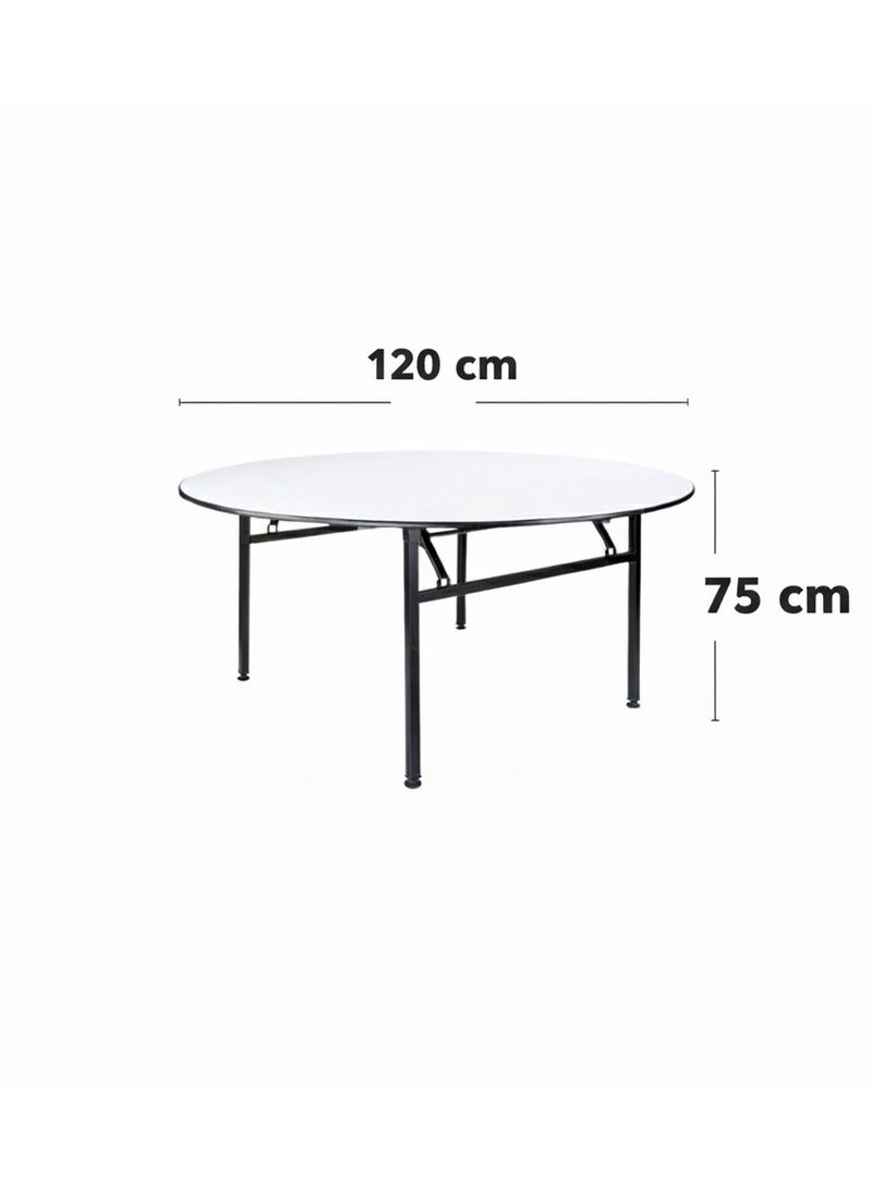 Concent Luxury Round Celebration Table (120 cm) – Durability and Beauty in One Design - Image 3