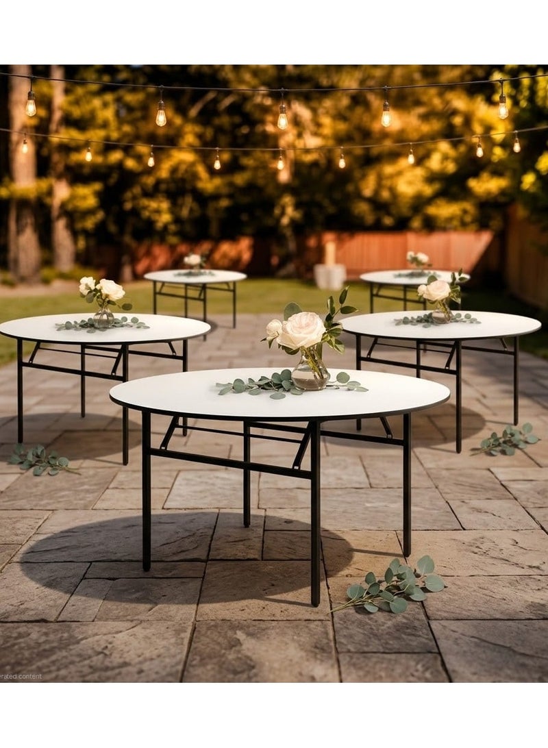 Concent Luxury Round Celebration Table (120 cm) – Durability and Beauty in One Design - Image 4