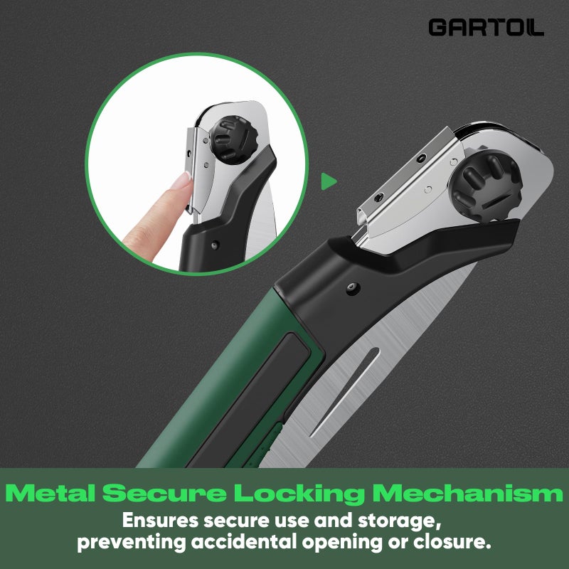 GARTOL 8-Inch Folding Saw with Sharp SK5 Blade, Ergonomic Grip, Portable Hand Pruning Saw for Wood Cutting, Pruning, Camping, and DIY Tasks, Cuts Branches Up to 6 Inches - Image 4