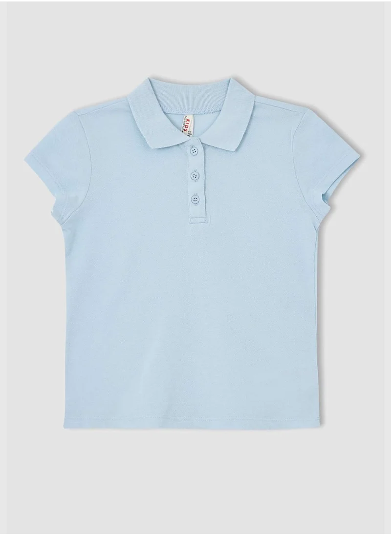 ديفاكتو Short Sleeved Polo T-Shirt