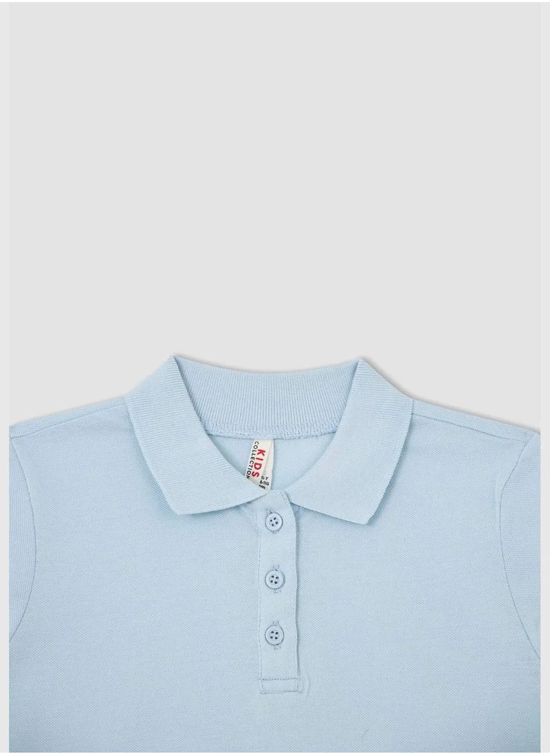 ديفاكتو Short Sleeved Polo T-Shirt