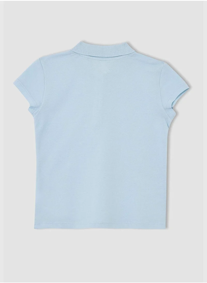 ديفاكتو Short Sleeved Polo T-Shirt