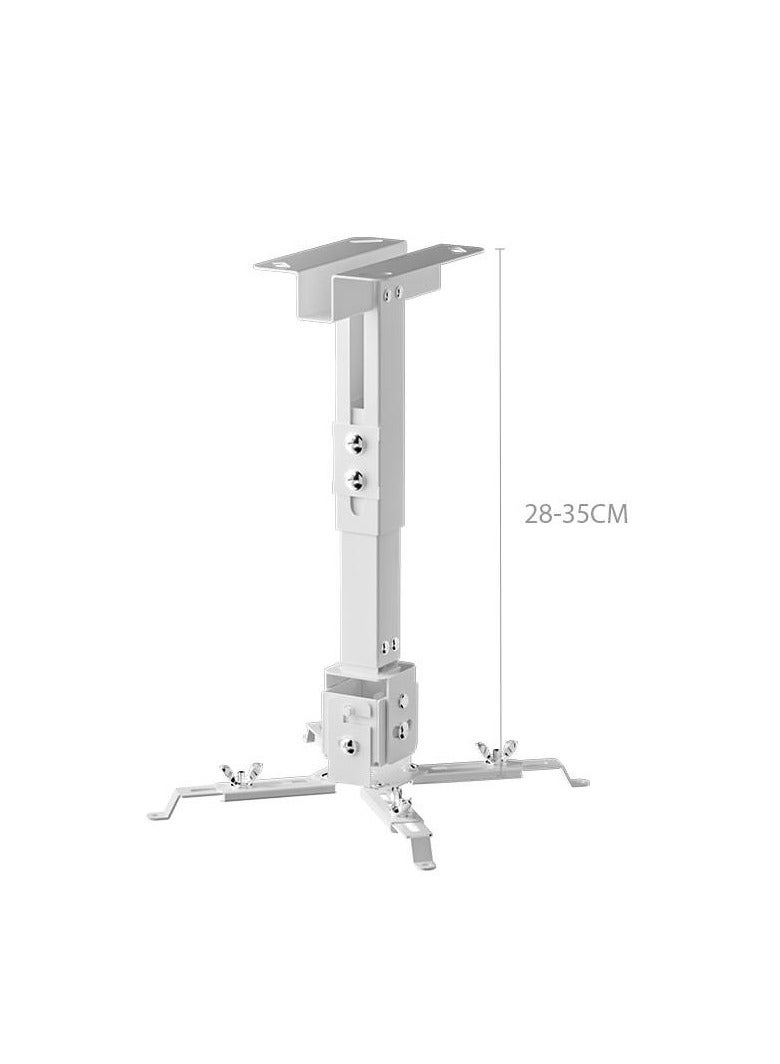Universal Telescopic Ceiling and Wall Mount Projector Bracket Compatible with BenQ Epson and Other Models - Image 2