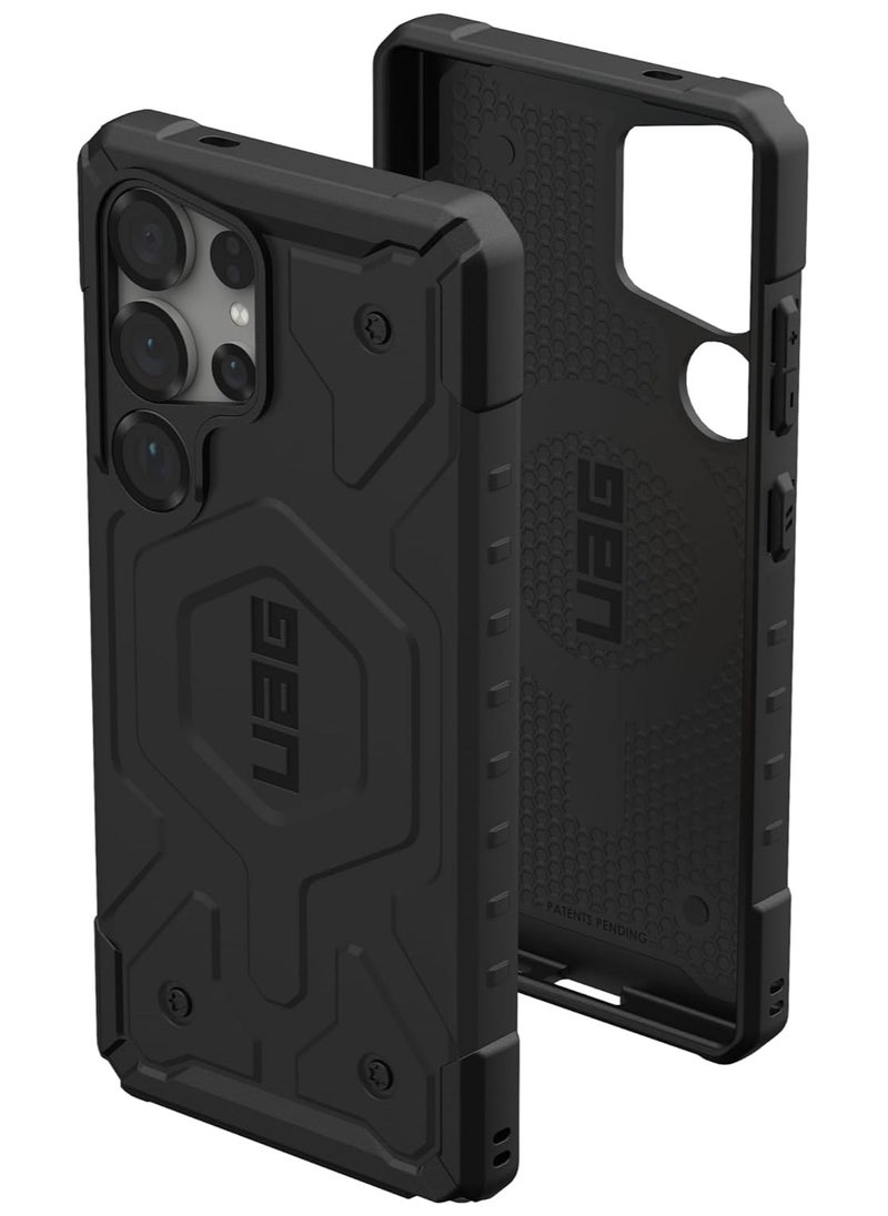 Urban Armor Gear - UAG Pathfinder Pro MagSafe for Samsung Galaxy S25 ULTRA Case Cover [18 Feet Drop tested] - Black - Image 1