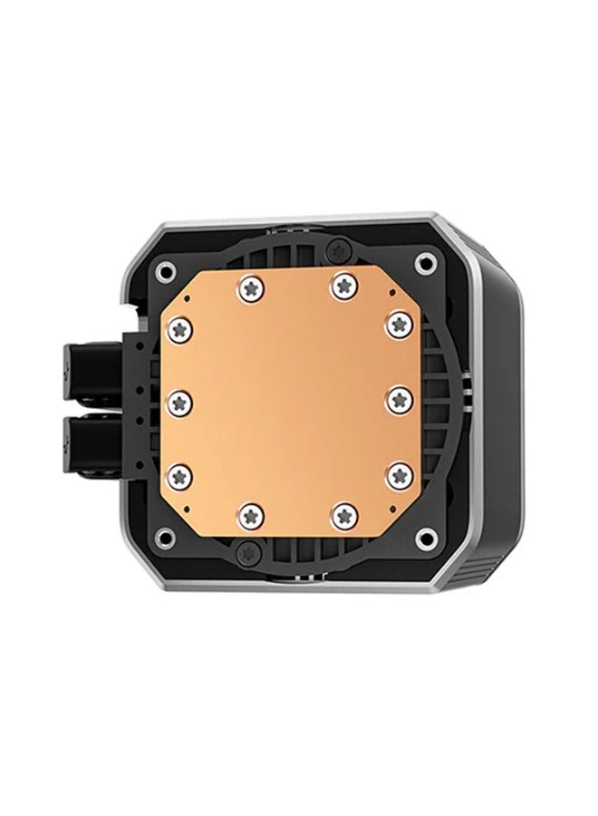DEEPCOOL Mystique 360 ARGB Liquid CPU Cooler, 2.83" TFT LCD Display, 360mm Radiator, 120mm Fan Size, 2400 RPM Fan Speed, 72.04 CFM Airflow, Hydro Bearing Type, R-LX750-BKADSNC-G-1  - Image 2