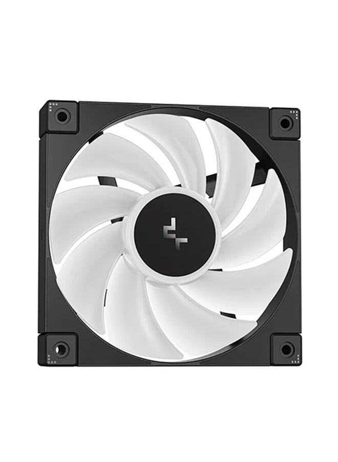 DEEPCOOL Mystique 360 ARGB Liquid CPU Cooler, 2.83" TFT LCD Display, 360mm Radiator, 120mm Fan Size, 2400 RPM Fan Speed, 72.04 CFM Airflow, Hydro Bearing Type, R-LX750-BKADSNC-G-1  - Image 3
