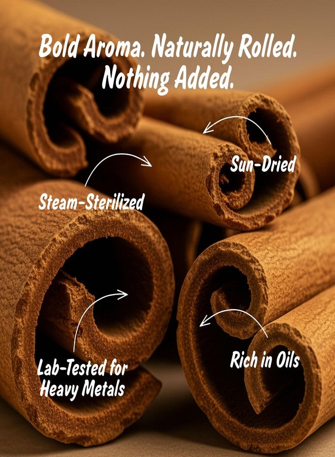 Spice Profile USDA Organic Cassia Cinnamon Sticks, Lab Tested for Heavy Metals, Resealable 3 oz Pouch, Sabut Dalchini, Canela En Rama - Image 3