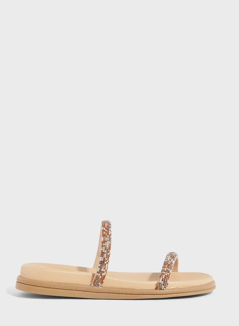 بيرا ريو صنادل مسطحة للنساء - صنادل مسطحة أنيقة ونعال مسطحة مريحة للسيدات