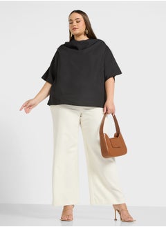 Ella Plus Cowl Neck Top  - Image 4