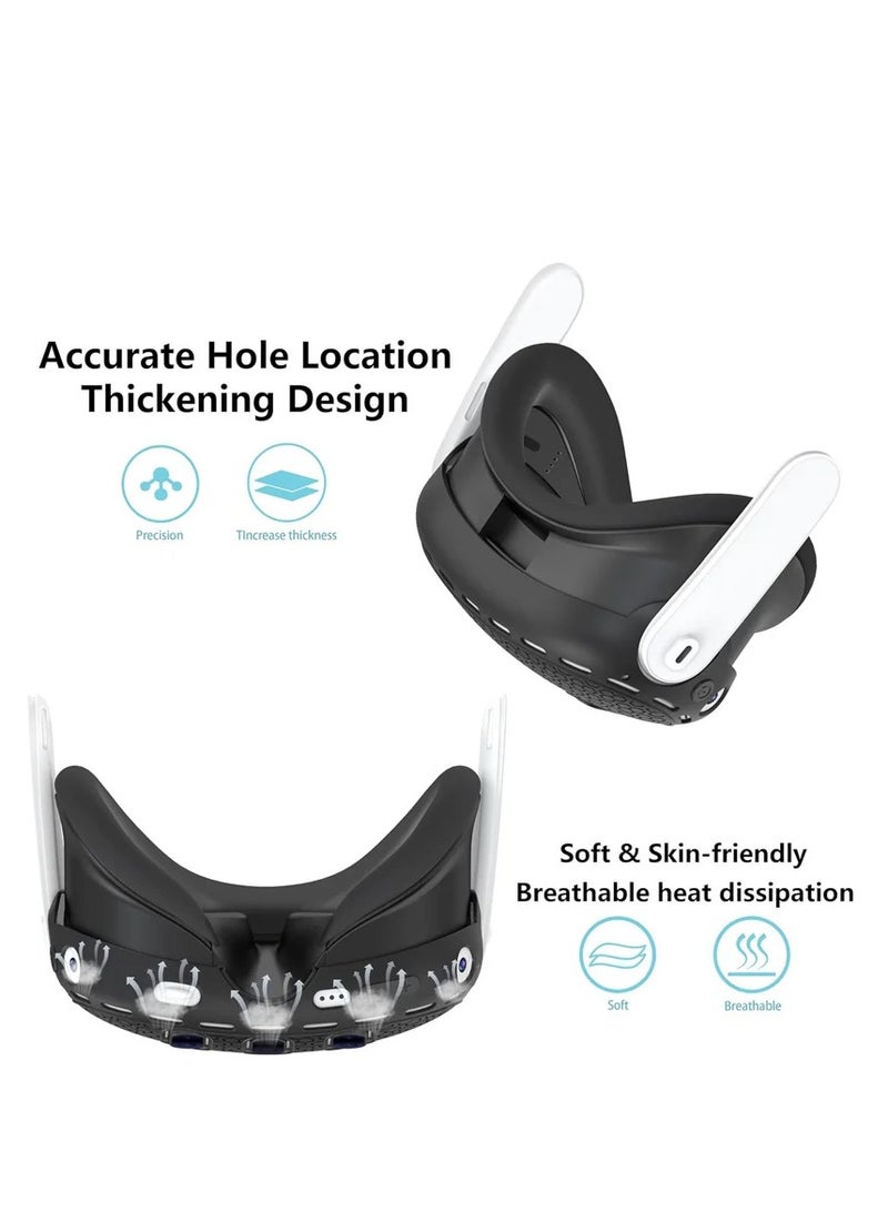 7 in 1 Silicone Protective Cover Set Compatible with Meta Quest 3 VR Accessories  - Image 3