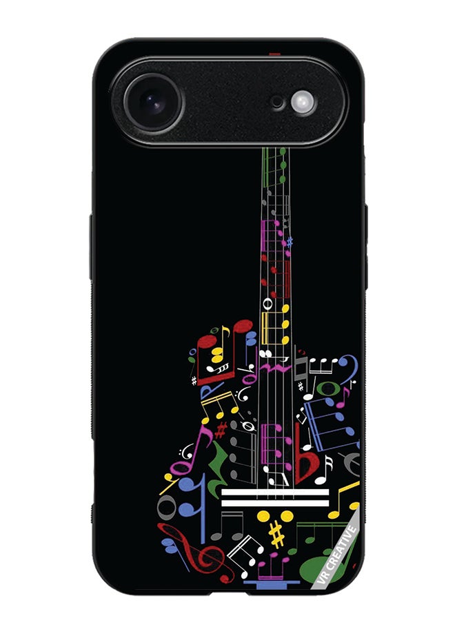 Protective Case Cover For Apple iPhone 17 Air Guitar Design Multicolour