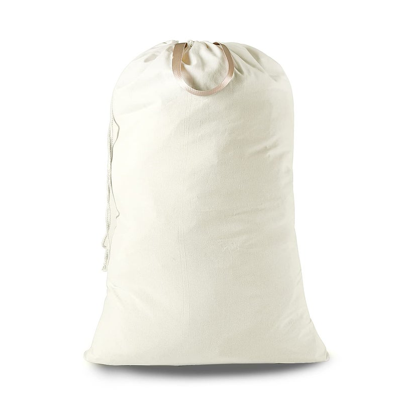 SANFERGE Heavy Duty Laundry Bag With Drawstring And Handle  Extra Large Travel Dirty Clothes Bag For Laundromat And Household  Durable Rip-Stop Laundry Hamper Liner  8 Solid Color(28 X 40 Inch) By Sanferge - Image 1
