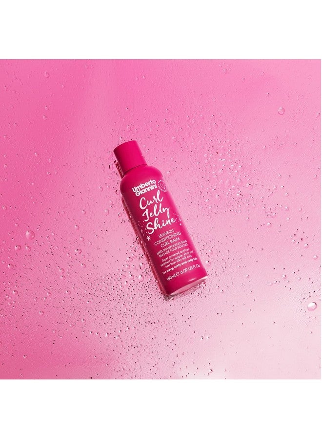 Umberto Giannini Curl Jelly Scrunching Jelly 6.7Fl Oz And Curl Jelly Shine Vegan Leave In Conditioner Duo 6.09 - Cruelty Free - Image 5