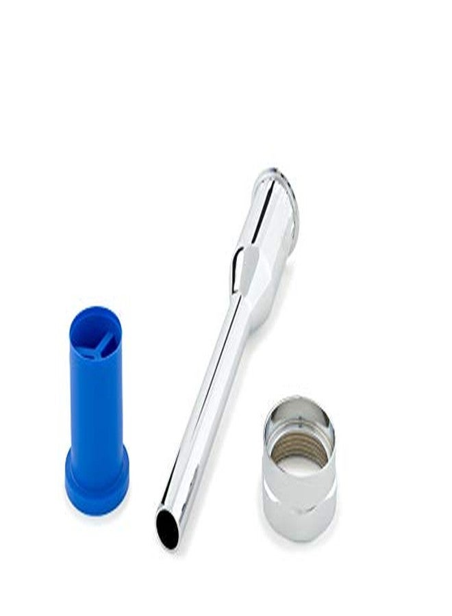 Zurn P6003-A-AA-CP 3/4” x 8-1/2” Vacuum Breaker/Backflow Preventer with Flush Tube and Nut in Polished Chrome Finish - Image 3