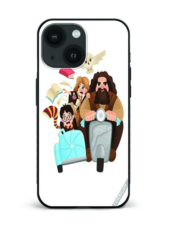Protective Case Cover For Apple iPhone 15 Plus Harry Potter Design Multicolour