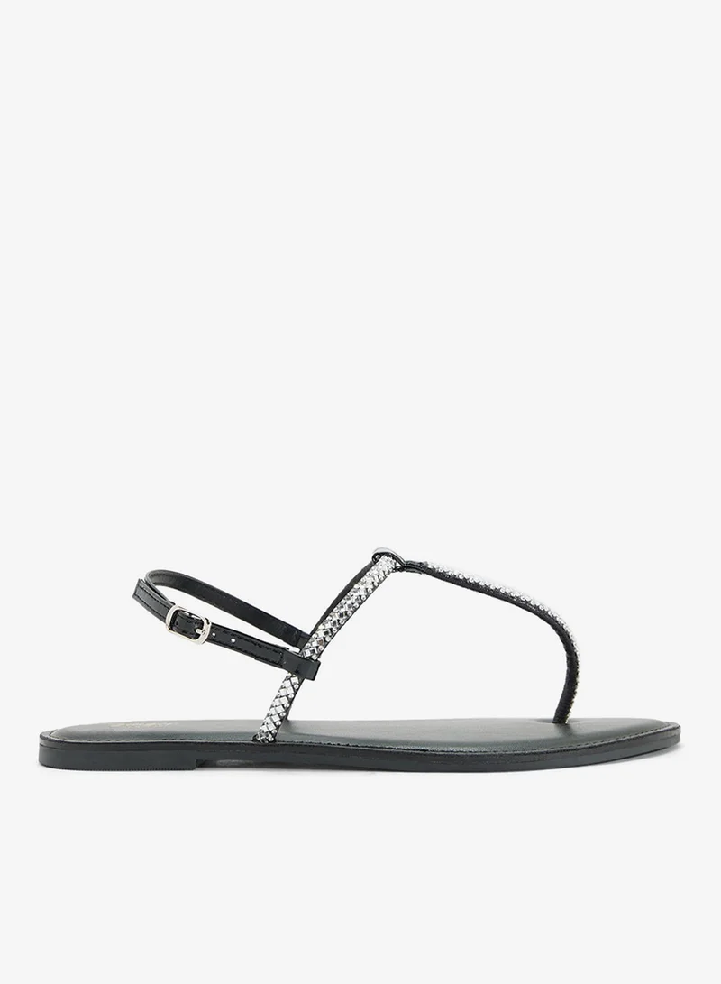 Ginger Sparkly Thong Sandal
