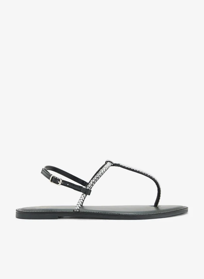 Ginger Sparkly Thong Sandal