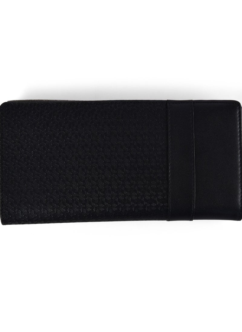 MAGELLAN - Long Wallet without Zipper from Magellan,black - Image 1